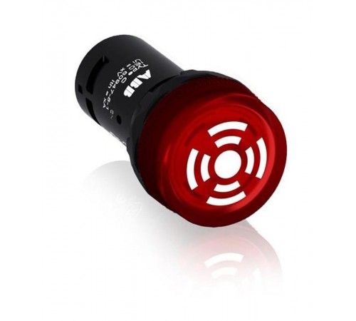 Зуммер CB1-613R с пульсирующим сигналом, с подсветкой, красный, 230 В AC1SFA619600R6131 ABB