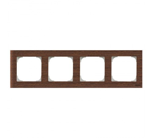 Рамка 4-постовая, серия SKY, цвет дерево венге2CLA857400A2101 ABB
