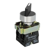 Переключатель LAY5-BD33 3 положения "I-0-II" стандарт ручка   BSW60-BD-3-K02  IEK