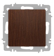Выключатель Intro Accent 6-101-10 , 10А-250В, IP20, СУ, AL/CU, венге  Б0063444  Intro