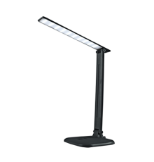 Светильник настольный светодиодный ССО-02Ч 10Вт сенсор-диммер адаптер ЧЕРНЫЙ  4690612013480  IN HOME
