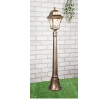 Светильник садово-парковый Altair F черное золото  a025022  Elektrostandard