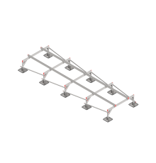 Опорная конструкция для установки оборудования TECHNORAPTOR STEELFOOT 1500х5000  KM-TR-STF-SSEI-1500-5000  КМ - профиль