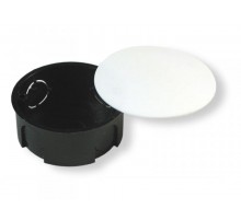 Коробка распределительная с/у 70х30 для сплошных стен круглая с крышкой,5 выводов  У195  HEGEL