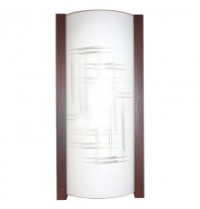 Светильник "Карелия" 370х180х66 НББ 01-2х60-504 "Элегант" матовый /венге  1005206028  Элетех