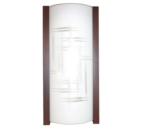 Светильник "Карелия" 370х180х66 НББ 01-2х60-504 "Элегант" матовый /венге  1005206028  Элетех