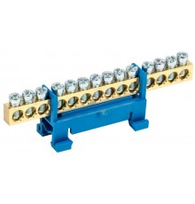 Шина N ноль на DIN-изоляторе тип Стойка ШНИ-6х9-14-С-С  YNN10-69-14P-K07  IEK