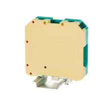 Клемма заземления, винтовой зажим, 2 точки подключения, 50 кв.мм  KRUSLG-50N  DKC