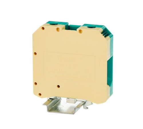 Клемма заземления, винтовой зажим, 2 точки подключения, 50 кв.мм  KRUSLG-50N  DKC