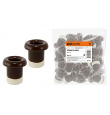 Керамический проходной изолятор для провода  "ЭКО" бук (25шт)  SQ2802-0009  TDM