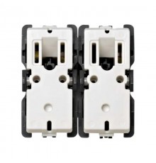 Simon 75 Механизм Выключатель 2-кл проходной для управления жалюзи, без блокировки, S82C  75396-69  Simon