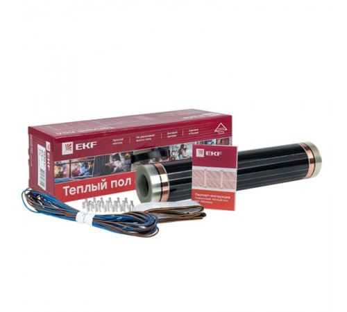 Инфракрасный пленочный теплый пол 660Вт 3м2 ширина 0,5 метра  Ik-220-660/0,5-3  EKF