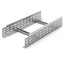 Лестничный лоток замковый 300х100х6000, толщ. 1,5 мм, гор. цинк, 383316  НЛО-300х100х6000-1,5-ГЦ   Ostec