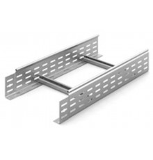 Лестничный лоток замковый 300х100х3000, толщ. 1,5 мм, гор. цинк, 313311  НЛО-300х100х3000-1,5-ГЦ   Ostec