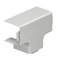 Крышка Т-образной секции кабельного канала WDK 30x30 мм (ПВХ,светло-серый) (WDK HT30030LGR)  6182887  OBO Bettermann