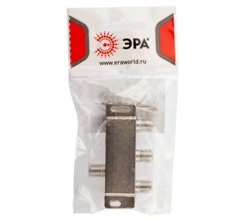 D-F-02  ДЕЛИТЕЛЬ ТВ х 3под F разъём 5-1000 МГц (10/200/7200)  Б0048318  ЭРА