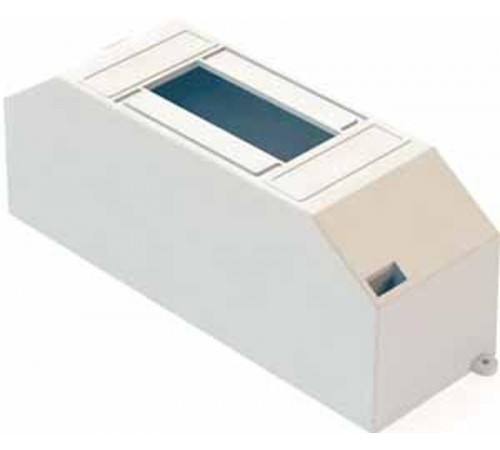 Корпус пластиковый навесной 1-2 модуля, IP30, БЕЛЫЙ, ЩРН-П-1/2  31030DEK  DEKraft