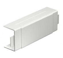 Крышка T-образной секции кабельного канала WDK 40x60 мм (ПВХ,белый) (WDK HK40060RW)  6192556  OBO Bettermann