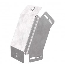 Угол вертикальный внешний 45 градусов с крышкой Стандарт 100х80  PR16.0552  Промрукав