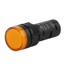 Лампа AD16DS(LED)матрица d16мм желтый 24В AC/DC (10/1000/24000)  Б0045610  ЭРА
