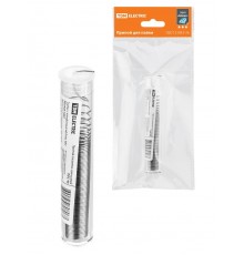 Припой ПОС 40, трубка с канифолью, ГОСТ 21931-76, 0,8 мм, 10 г, колба, серия "Алмаз"  SQ1025-1607  TDM