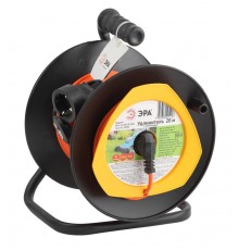 Удлинитель силовой ЭРА RPx-1e-3х0.75-20m на п. катушке c/з 1 гн 20м ПВС 3х0.75  Б0043045  ЭРА