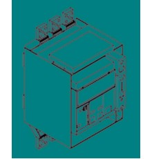 Комплект силовых выводов фиксированной части EF E1.2 W FP 3шт  1SDA073943R1  ABB