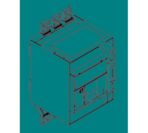 Комплект силовых выводов фиксированной части EF E1.2 W FP 3шт  1SDA073943R1  ABB