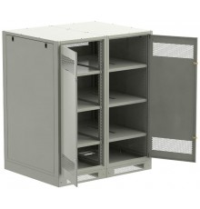 ITK LINEA B Шкаф (пустой) 1450х1200мм дверь двуст. мет. сер.  LB35-14H29-2M  ITK