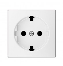 Накладка для розетки SCHUKO с плоской поверхностью, серия SKY, цвет альпийский белый2CLA858890A1101 ABB