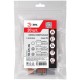 Клемма  NO-225-384 универсальная 222-414 с рычагами 4-проводная 0.08-2.5/4 мм2 упаковка 20 шт  Б0067910  ЭРА