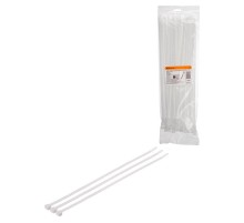 Хомут 7,6х400 мм морозостойкий (белый) (100 шт)  SQ0515-1113  TDM