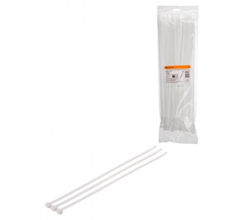 Хомут 7,6х400 мм морозостойкий (белый) (100 шт)  SQ0515-1113  TDM