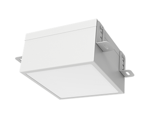 Светодиодный светильник DL-Grill для потолка Грильято встраив.25 Вт 4000 K 186х186х80 мм IP54 RAL9003 белый муар  V1-R0-00810-10000-5402540  VARTON