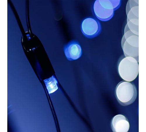Светодиодная гирлянда ARD-NETLIGHT-CLASSIC-2500x2500-BLACK-432LED White/Blue (230V, 26W)  024694  Arlight