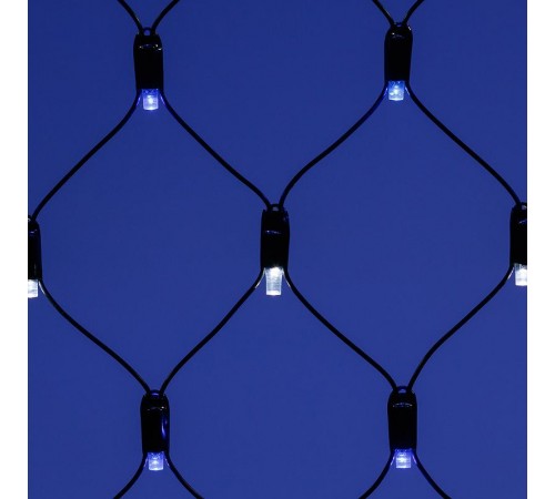 Светодиодная гирлянда ARD-NETLIGHT-CLASSIC-2500x2500-BLACK-432LED White/Blue (230V, 26W)  024694  Arlight