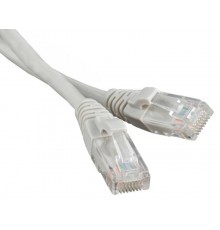 Патч-корд PC-LPM-UTP-RJ45-REV-RJ45-C5e-1M-LSZH-GY Реверсивный U/UTP, Cat.5e, LSZH, 1 м, серый  230414  Hyperline