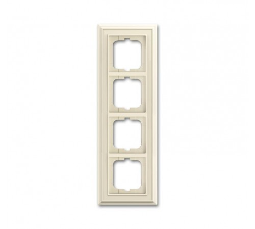 Рамка 4-постовая, серия Династия, Слоновая кость  1754-0-4603  2CKA001754A4603  ABB