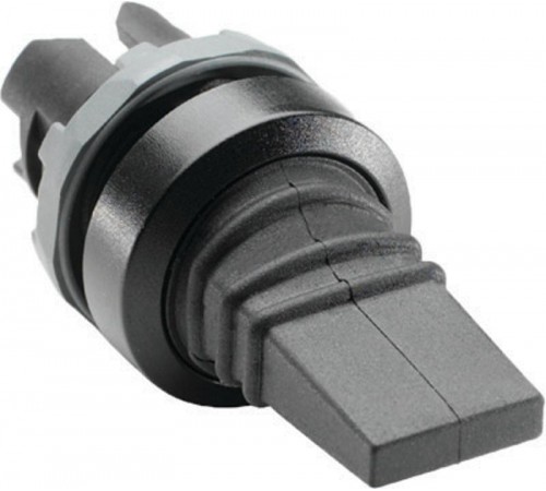 Переключатель-тумблер MTS2-10B черный 3-х позиционный вертикальн ого исполнения с возвратом в среднее положение  1SFA611301R1006  ABB