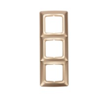 DEA Рамка 3-я горизонтальная Золотой Металлик  KR-78-0317  Kranz