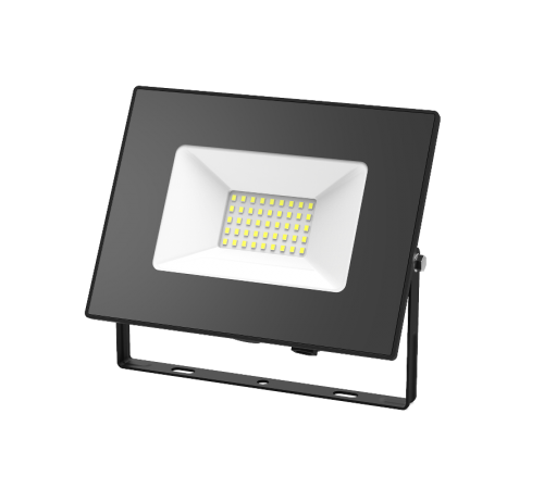 Прожектор светодиодный СДО 70Вт 6500К IP65 черный  613100370  Gauss