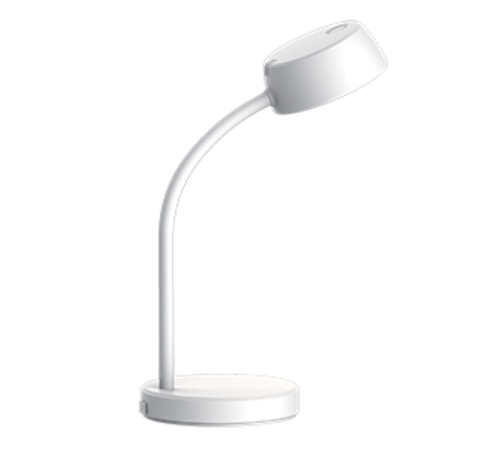 Светильник настольный Qplus GTL601 8W 600lm 4000K 170-265V белый диммируемый LED 1/8  GT6011  Gauss