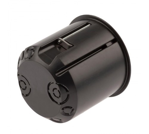 Коробка установочная для полых стен саморезы металл лапки черная IP20 KUP-73-73-m-black  Б0052725  ЭРА