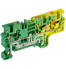 Колодка клеммная CP-MC-PEN земля 3 вывода 4мм2  YCT22-03-3-K52-004  IEK