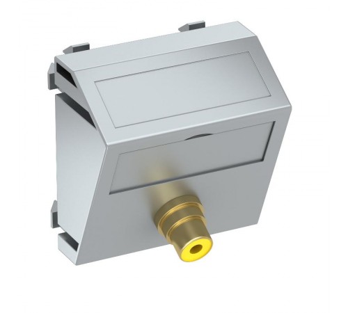 Мультимедийная рамка Video-Cinch Modul45 (серебристый) (MTS-R F AL1)  6105012  OBO Bettermann