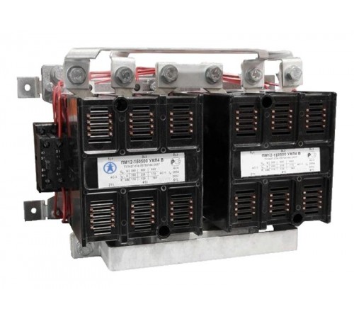 ПМ12-160500-ЭК УХЛ4 В, 220В/50Гц, 8з+4р, 160А, реверсивный, без реле, IP00, пускатель электромагнитный  (ЭТ)  ET011956  Электротехник