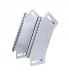 Угол вертикальный внешний 90 градусов Стандарт INOX (AISI 316) 100х80  PR16.3019  Промрукав