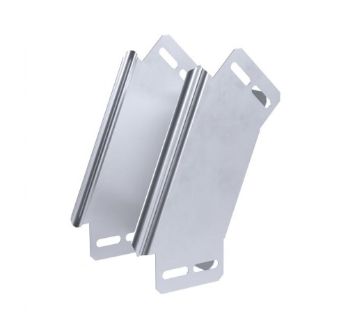 Угол вертикальный внешний 90 градусов Стандарт INOX (AISI 316) 100х80  PR16.3019  Промрукав