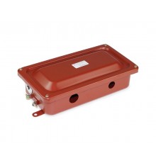 Коробка распределительная металлическая с заглушкам 336х175х100 (7 отверстий: 6D25, 1D32)IP65  zeta30381  ГОФРОМАТИК