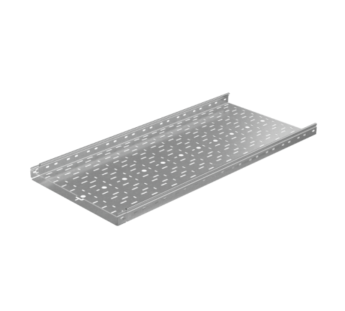 Лоток перф. 50х500х1,2 L2000 мм "Быстрый монтаж ПЛЮС" HD  LPplus50-500-1.2-2000 HD  КМ-Профиль